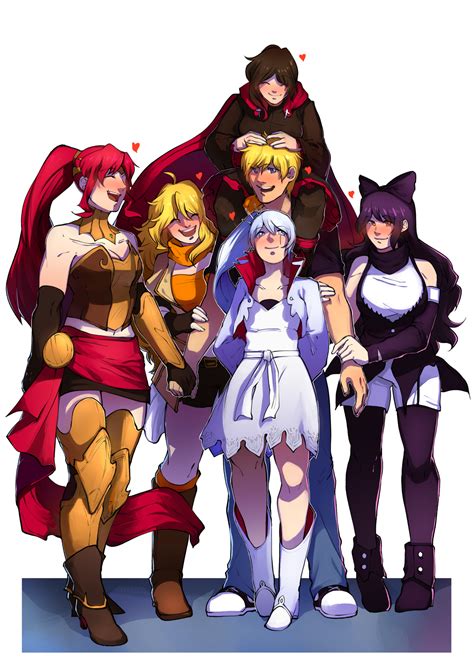 rwby jaune x harem